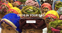 Desktop Screenshot of delhishoppingtour.com